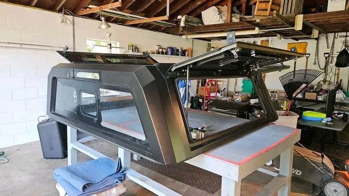 2019+ Chevy Silverado 1500 Modular Aluminum Canopy (5.8 ft Bed) view 4